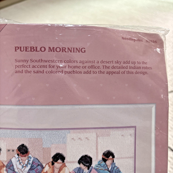 Dimensions From The Heart Pueblo Morning Needlepoint Craft Kit #52036 NEW - Picture 3 of 5